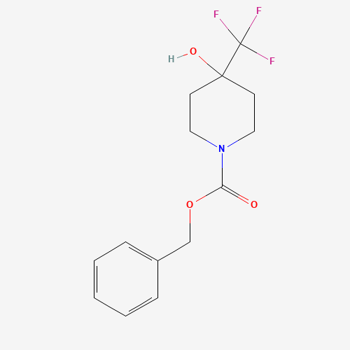 Benzyl 4-hydroxy-4-(trifluoromethyl)piperidine-1-carboxylate