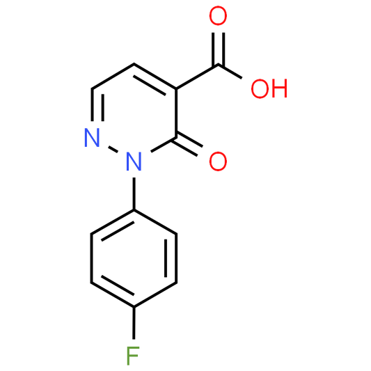 2-(4-Fluorophenyl)-3-oxo-2,3-dihydropyridazine-4-carboxylic acid