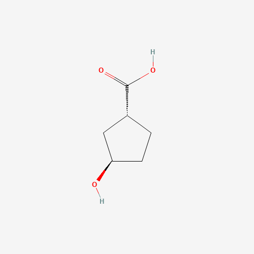 (1R,3R)-3-Hydroxycyclopentanecarboxylic acid
