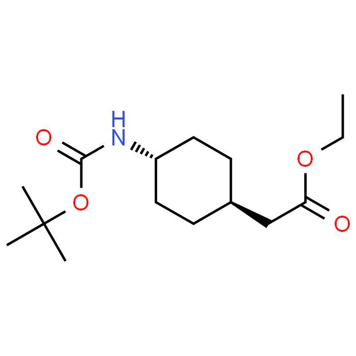 Ethyl 2-(trans-4-((tert-butoxycarbonyl)amino)cyclohexyl)acetate