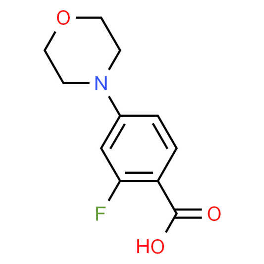 2-Fluoro-4-morpholinobenzoic acid