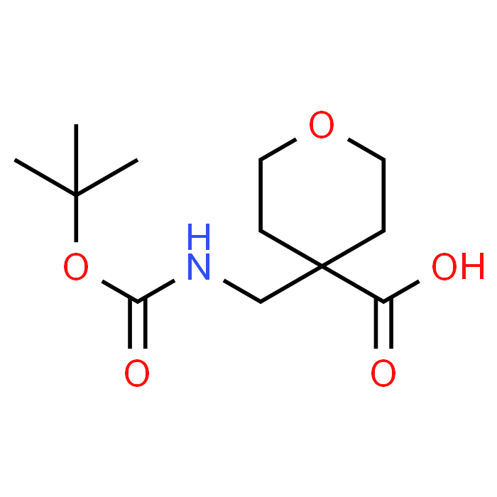 4-(((tert-Butoxycarbonyl)amino)methyl)tetrahydro-2H-pyran-4-carboxylic acid