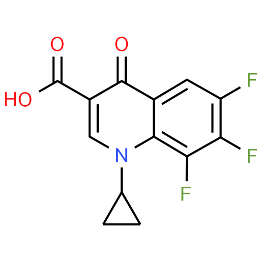 1-Cyclopropyl-6,7,8-trifluoro-4-oxo-1,4-dihydroquinoline-3-carboxylic acid