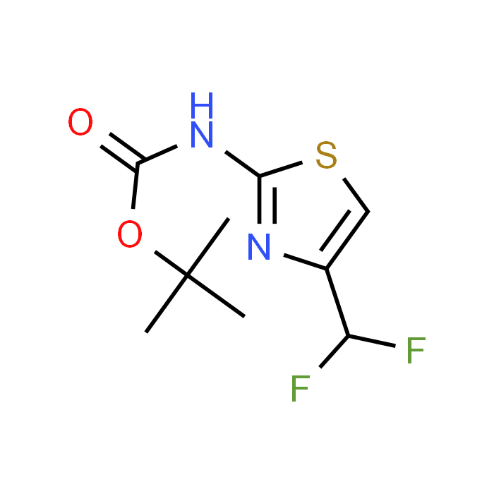 tert-Butyl (4-(difluoromethyl)thiazol-2-yl)carbamate