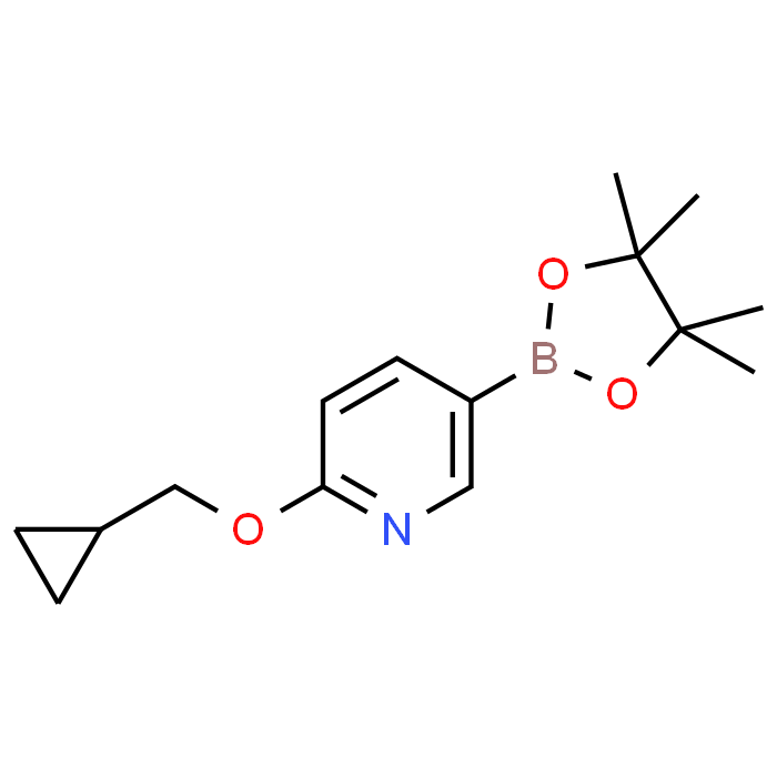 2-(Cyclopropylmethoxy)-5-(4,4,5,5-tetramethyl-1,3,2-dioxaborolan-2-yl)pyridine