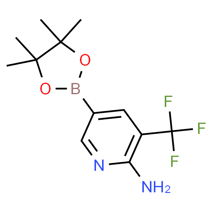 5-(4,4,5,5-Tetramethyl-1,3,2-dioxaborolan-2-yl)-3-(trifluoromethyl)pyridin-2-amine