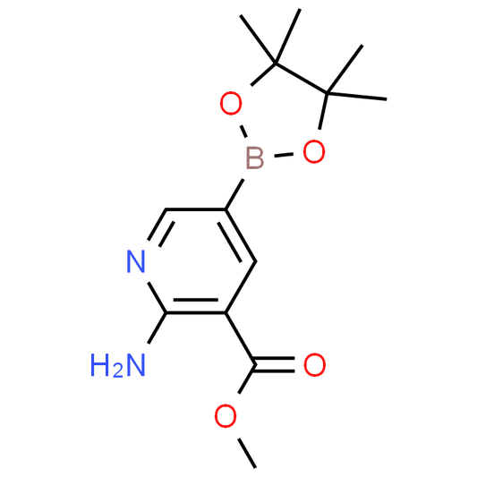 Methyl 2-amino-5-(4,4,5,5-tetramethyl-1,3,2-dioxaborolan-2-yl)nicotinate