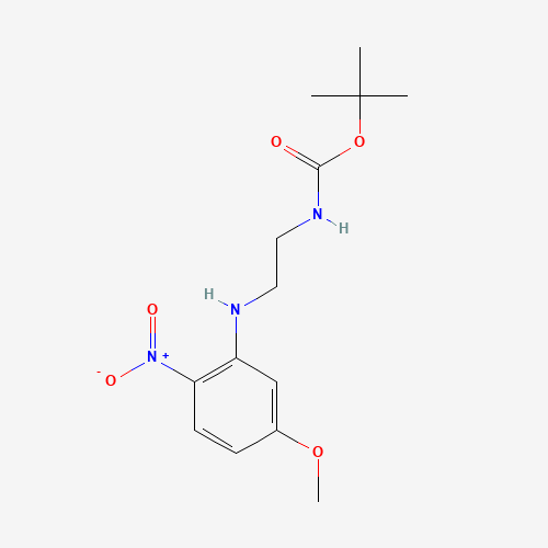 tert-Butyl (2-((5-methoxy-2-nitrophenyl)amino)ethyl)carbamate