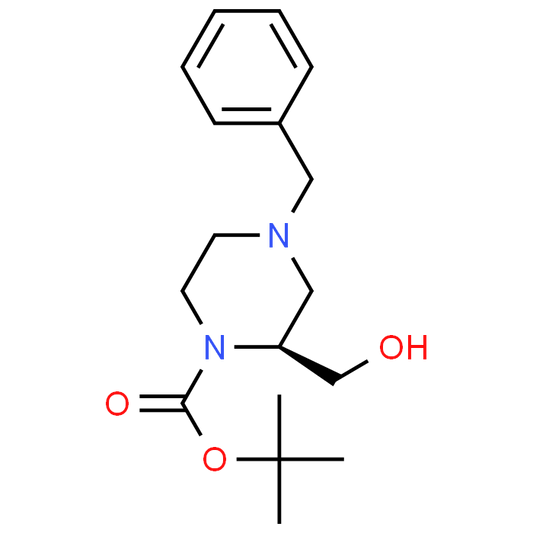 (S)-tert-Butyl 4-benzyl-2-(hydroxymethyl)piperazine-1-carboxylate