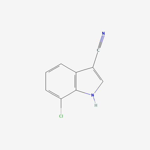 7-Chloro-1H-indole-3-carbonitrile