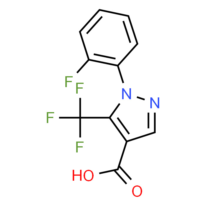 5-(Trifluoromethyl)-1-(2-fluorophenyl)-1H-pyrazole-4-carboxylic acid