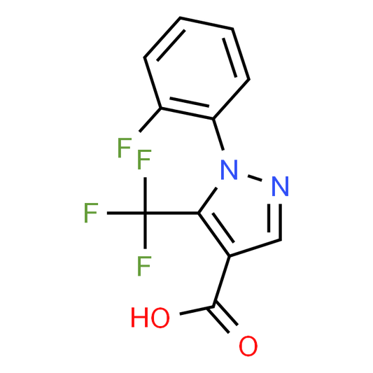 5-(Trifluoromethyl)-1-(2-fluorophenyl)-1H-pyrazole-4-carboxylic acid