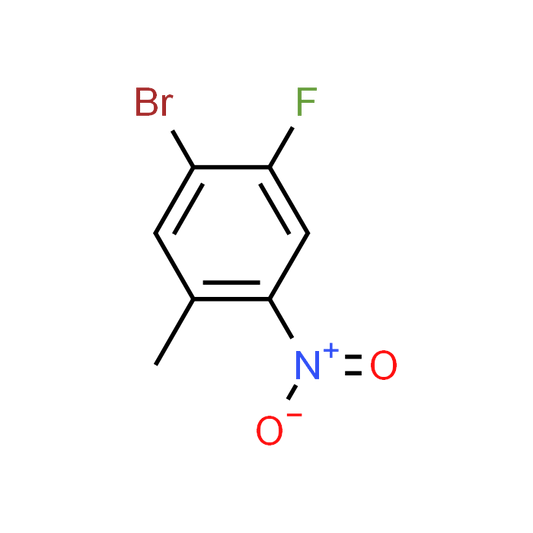 1-Bromo-2-fluoro-5-methyl-4-nitrobenzene