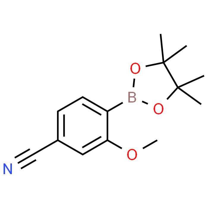 3-Methoxy-4-(4,4,5,5-tetramethyl-1,3,2-dioxaborolan-2-yl)benzonitrile