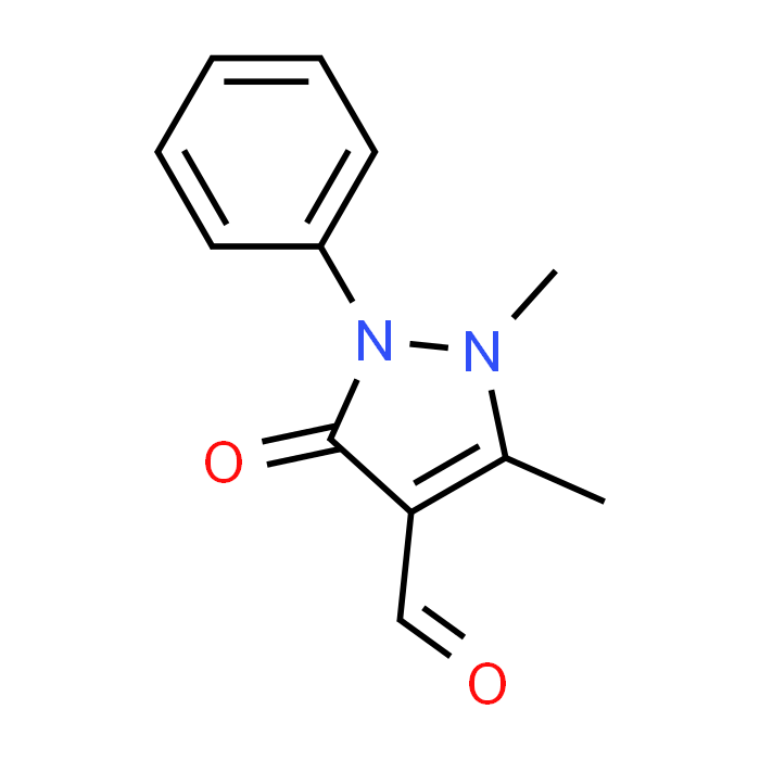 1,5-Dimethyl-3-oxo-2-phenyl-2,3-dihydro-1H-pyrazole-4-carbaldehyde