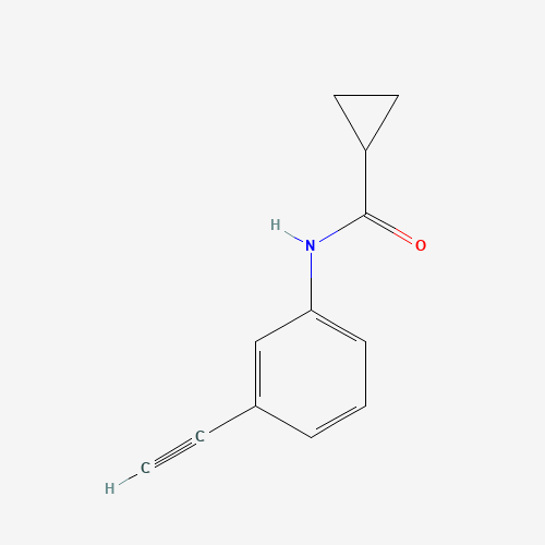 N-(3-ethynylphenyl)cyclopropanecarboxamide