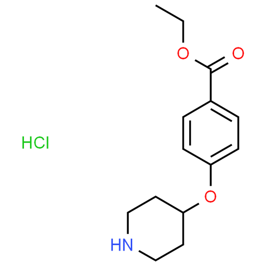 Ethyl 4-(piperidin-4-yloxy)benzoate hydrochloride