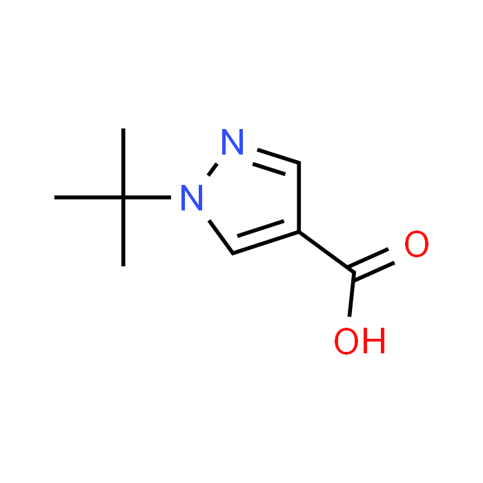 1-tert-Butyl-1H-pyrazole-4-carboxylic acid - Achmem
