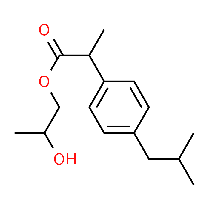 2-Hydroxypropyl 2-(4-isobutylphenyl)propanoate