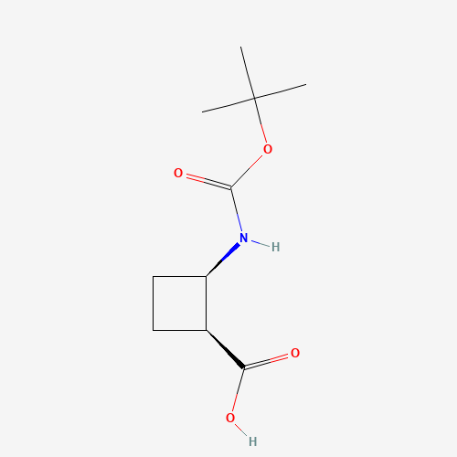 (1S,2R)-2-((tert-Butoxycarbonyl)amino)cyclobutane-1-carboxylic acid