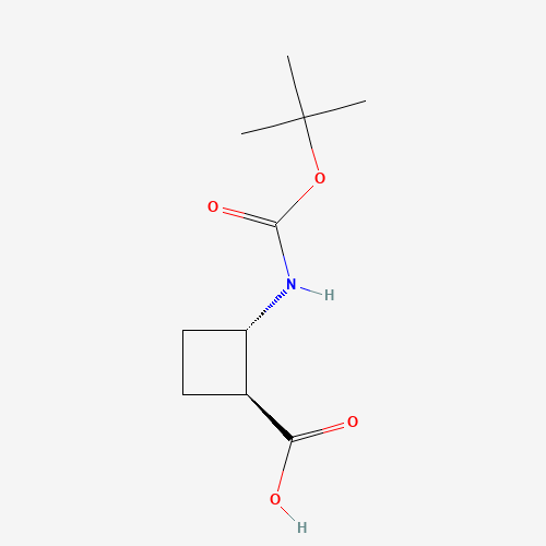 (1S,2S)-2-{[(tert-butoxy)carbonyl]amino}cyclobutane-1-carboxylic acid