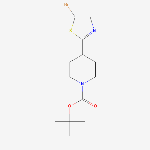tert-Butyl 4-(5-bromothiazol-2-yl)piperidine-1-carboxylate