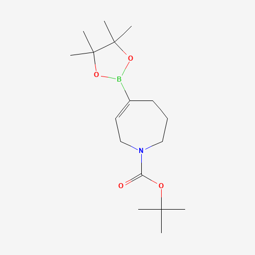 tert-Butyl 5-(4,4,5,5-tetramethyl-1,3,2-dioxaborolan-2-yl)-2,3,4,7-tetrahydro-1H-azepine-1-carboxylate