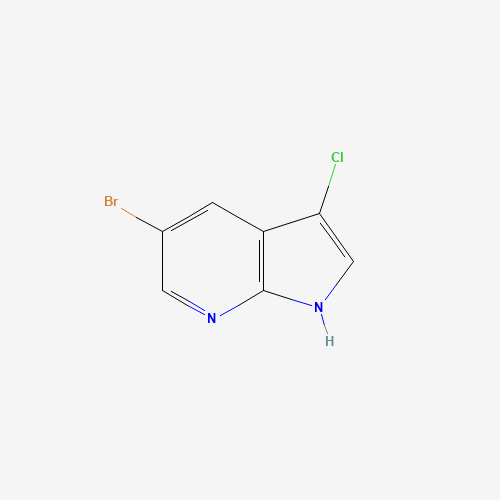 5-Bromo-3-chloro-1H-pyrrolo[2,3-b]pyridine