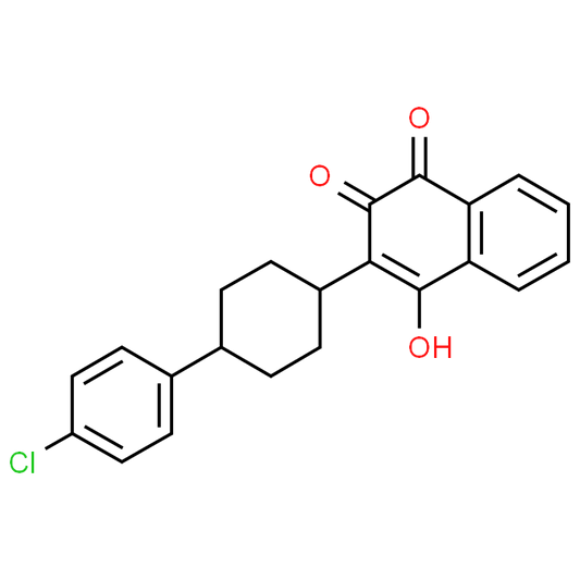 2-(trans-4-(4-Chlorophenyl)cyclohexyl)-3-hydroxynaphthalene-1,4-dione