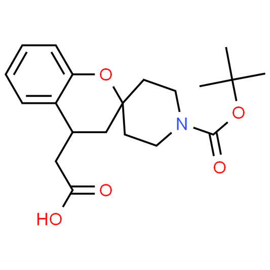 2-(1'-(tert-Butoxycarbonyl)spiro[chroman-2,4'-piperidine]-4-yl)acetic acid