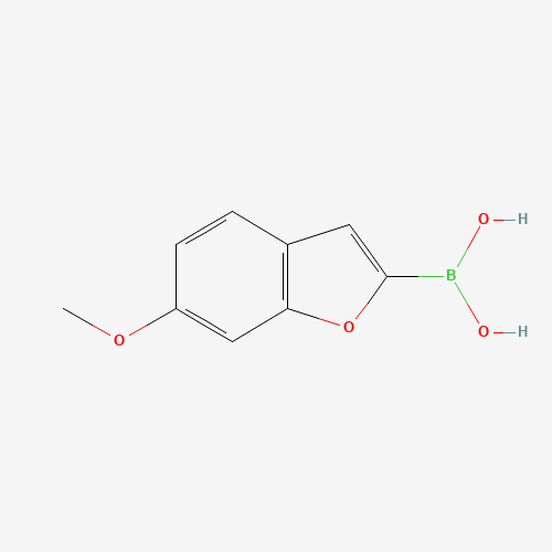 (6-Methoxybenzofuran-2-yl)boronic acid