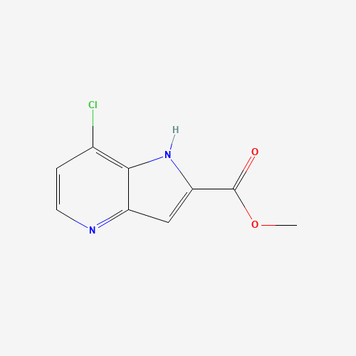 Methyl 7-chloro-1H-pyrrolo-[3,2-b]pyridine-2-carboxylate