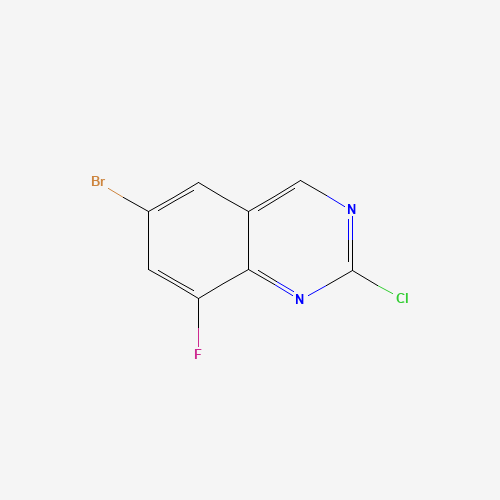 6-Bromo-2-chloro-8-fluoroquinazoline