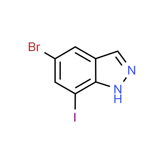 5-Bromo-7-iodo-1H-indazole