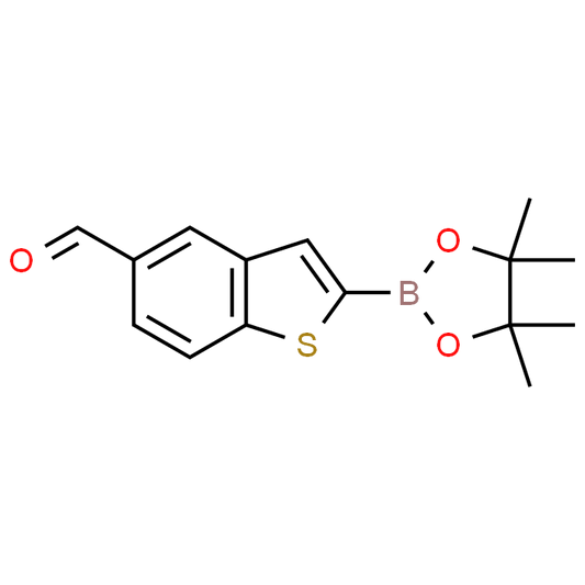 2-(4,4,5,5-Tetramethyl-1,3,2-dioxaborolan-2-yl)benzo[b]thiophene-5-carbaldehyde