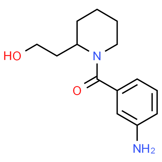 (3-Aminophenyl)(2-(2-hydroxyethyl)piperidin-1-yl)methanone