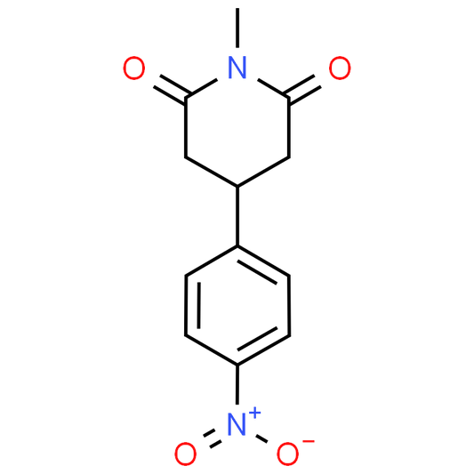 1-Methyl-4-(4-nitrophenyl)piperidine-2,6-dione