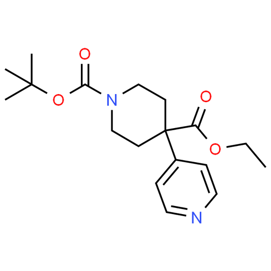 1-tert-Butyl 4-ethyl 4-(pyridin-4-yl)piperidine-1,4-dicarboxylate