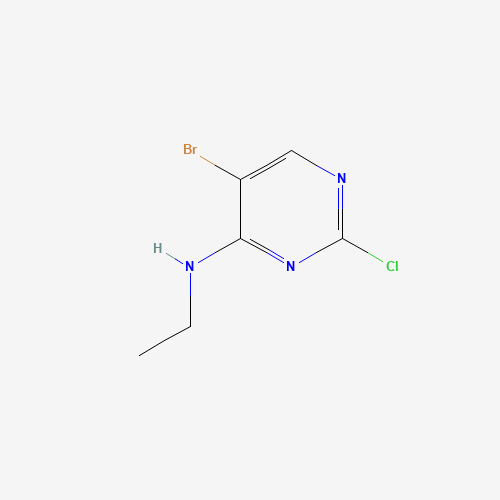 5-Bromo-2-chloro-N-ethylpyrimidin-4-amine