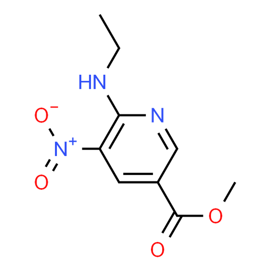 Methyl 6-(ethylamino)-5-nitronicotinate