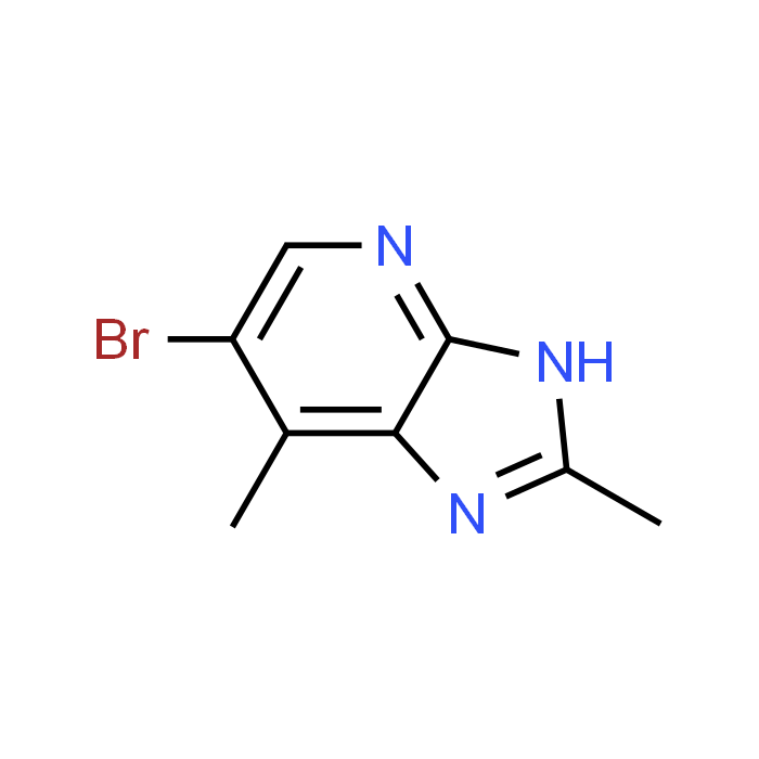 6-Bromo-2,7-dimethyl-3H-imidazo[4,5-b]pyridine