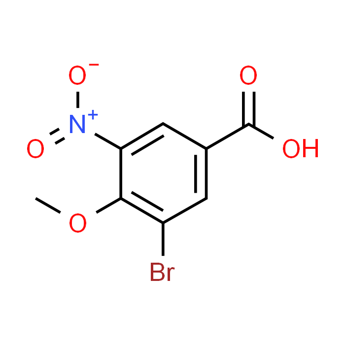 3-Bromo-4-methoxy-5-nitro-benzoic acid