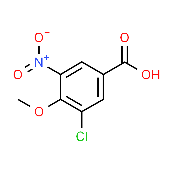 3-Chloro-4-methoxy-5-nitrobenzoic acid
