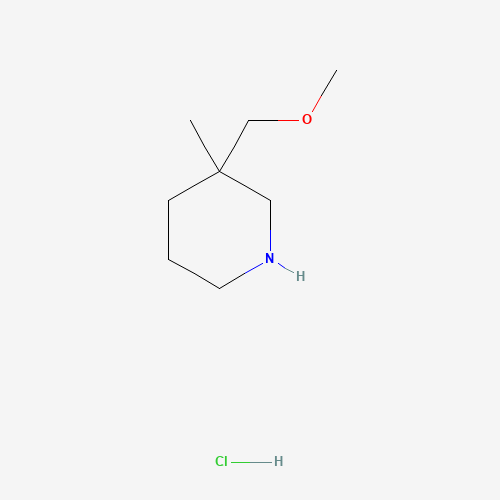 3-(Methoxymethyl)-3-methylpiperidine hydrochloride