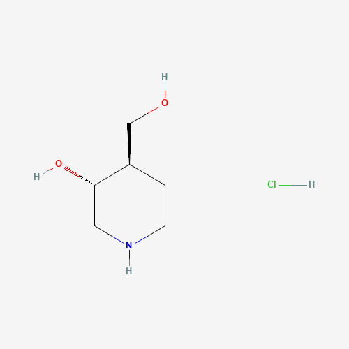 trans-4-(Hydroxymethyl)piperidin-3-ol hydrochloride