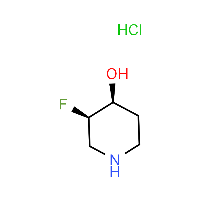 (3R,4S)-rel-3-Fluoropiperidin-4-ol hydrochloride