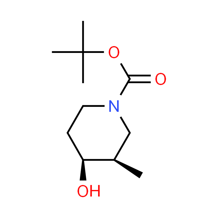 rel-(3R,4S)-tert-Butyl 4-hydroxy-3-methylpiperidine-1-carboxylate