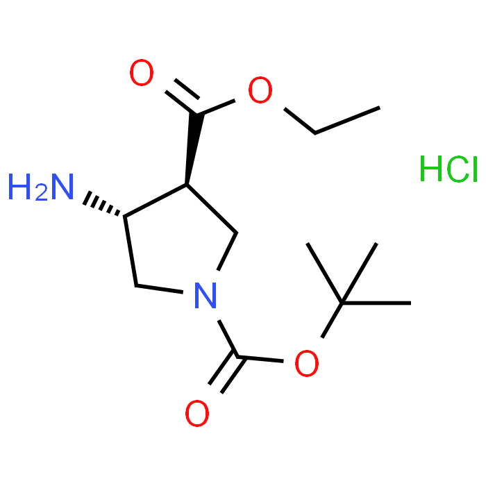 (3S,4R)-1-tert-Butyl 3-ethyl 4-aminopyrrolidine-1,3-dicarboxylate hydrochloride