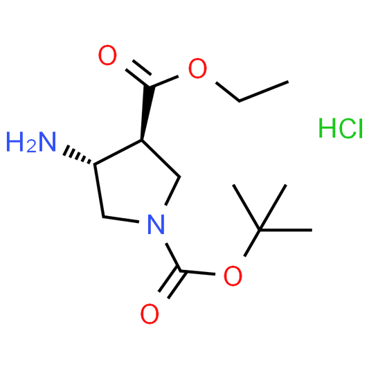 (3S,4R)-1-tert-Butyl 3-ethyl 4-aminopyrrolidine-1,3-dicarboxylate hydrochloride