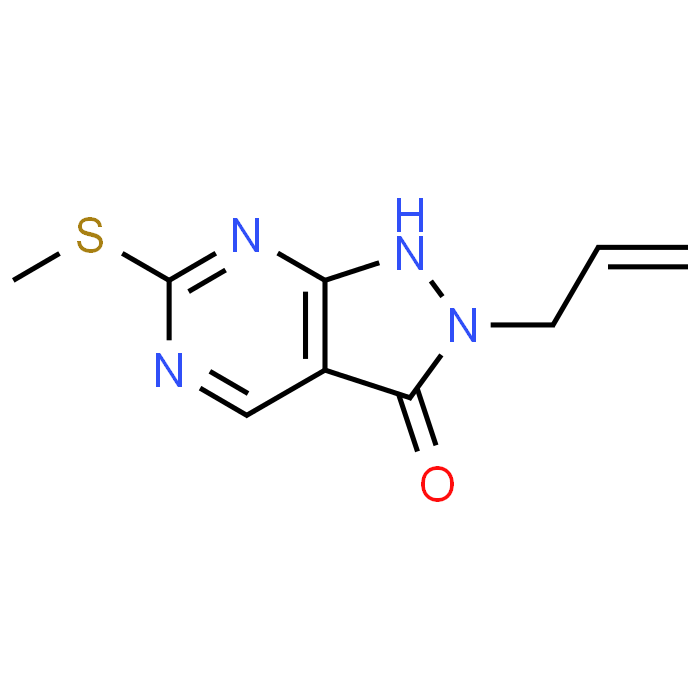 2-Allyl-6-(methylthio)-1H-pyrazolo[3,4-d]pyrimidin-3(2H)-one